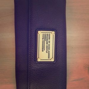 Authentic Marc Jacobs Garnet Leather Wallet